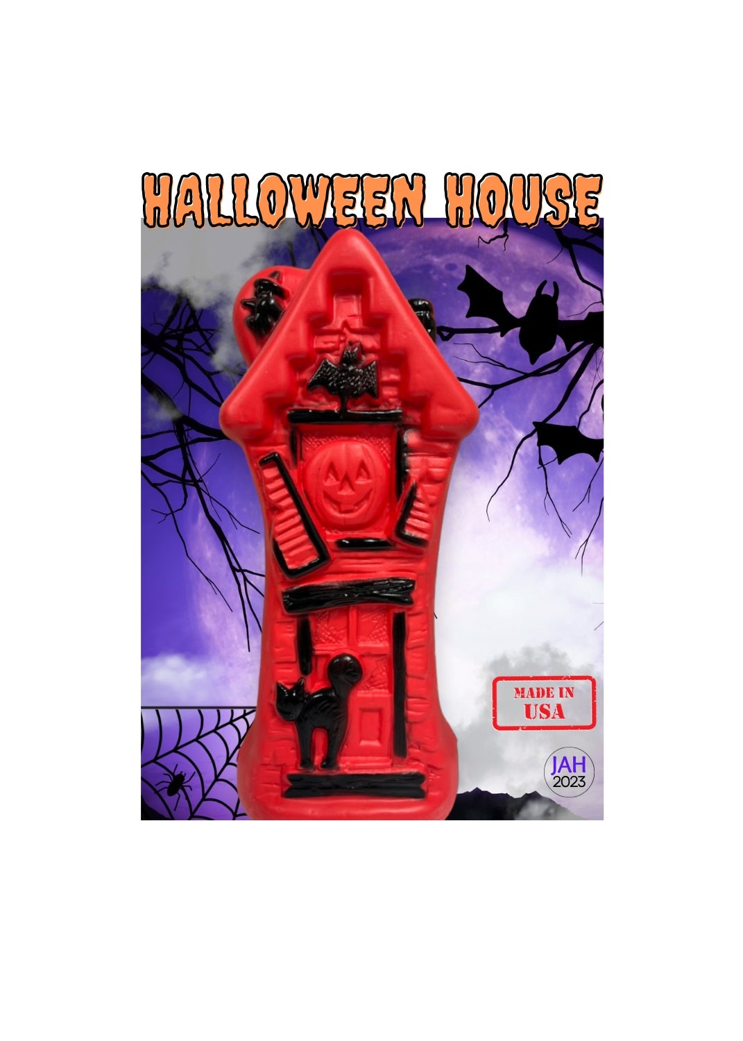 Vntage Blow Mold Jack O Lantern Halloween Decor Ndoor - Etsy - Foto 10